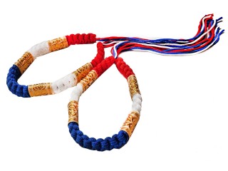 Prajead Muay Thai Armbinden Kampfschmuck : Thai Stil Thailändische Flagge